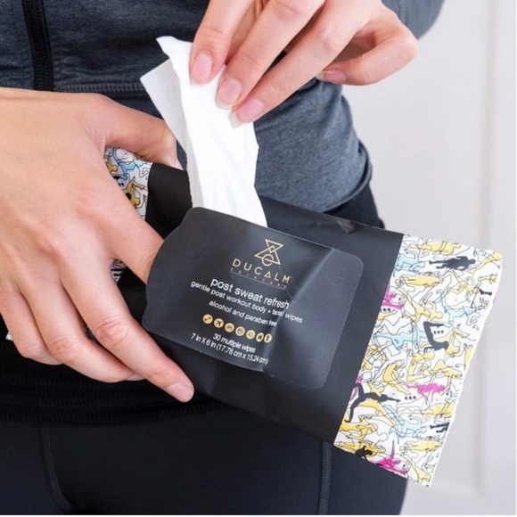 Ducalm Skincare "Post Sweat Refresh" facial wipes - Picture 4 of 5